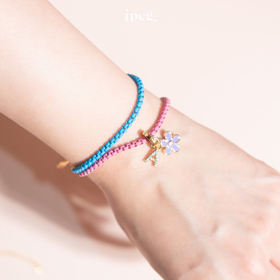 mercy chain bracelet (enamel)
