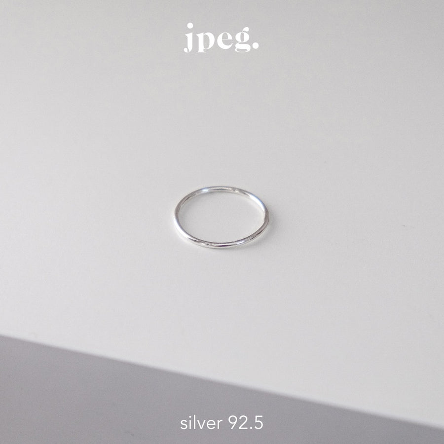 (Silver 925) simple ring