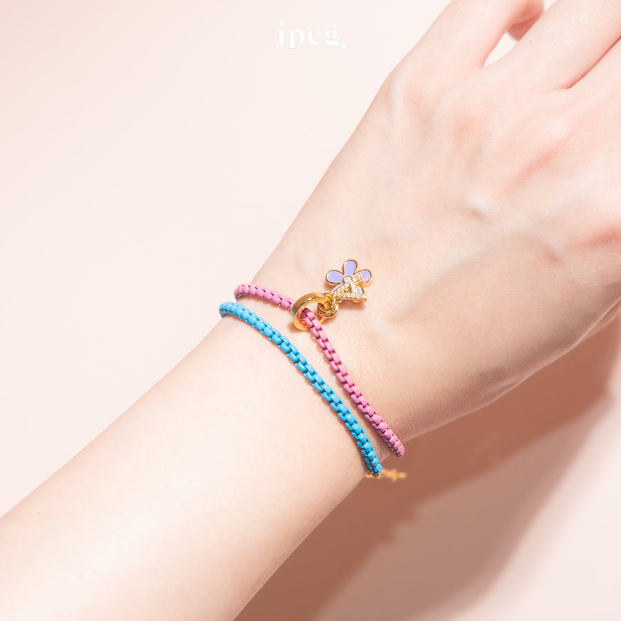 mercy chain bracelet (enamel)